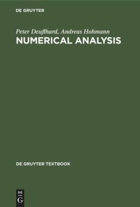 cover of the book Numerical Analysis: A First Course in Scientific Computation