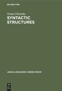 cover of the book Syntactic Structures