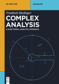 cover of the book Complex Analysis: A Functional Analytic Approach