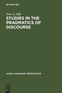 cover of the book Studies in the Pragmatics of Discourse