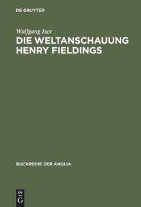 cover of the book Die Weltanschauung Henry Fieldings