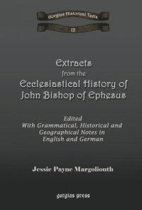 cover of the book Extracts from the Ecclesiastical History of John Bishop of Ephesus