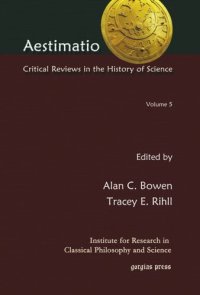 cover of the book Aestimatio: Critical Reviews in the History of Science (Volume 5)