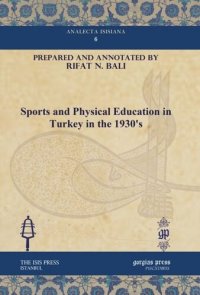 cover of the book Sports and Physical Education in Turkey in the 1930's