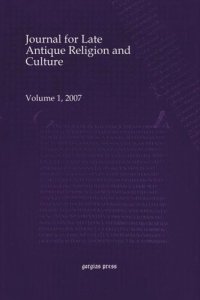 cover of the book Journal for Late Antique Religion and Culture