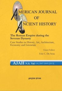 cover of the book The Roman Empire during the Severan Dynasty: Case Studies in History, Art, Architecture, Economy and Literature