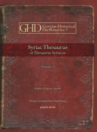 cover of the book Syriac Thesaurus: Thesaurus Syriacus