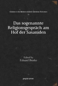 cover of the book Das sogenannte Religionsgespräch am Hof der Sasaniden