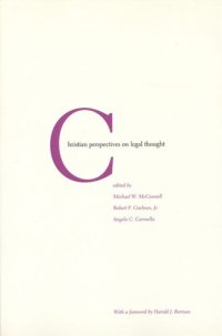 cover of the book Christian Perspectives on Legal Thought