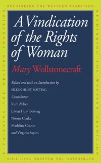 cover of the book A Vindication of the Rights of Woman