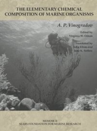 cover of the book Memoir II: The Elementary Chemical Composition of Marine Organisms