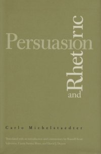 cover of the book Persuasion and Rhetoric