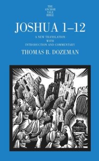 cover of the book Joshua 1-12: A New Translation with Introduction and Commentary