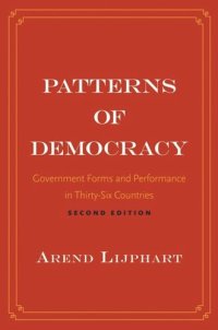 cover of the book Patterns of Democracy