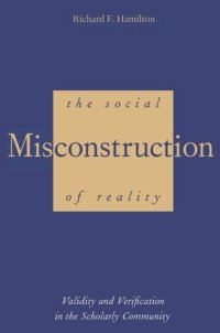 cover of the book The Social Misconstruction of Reality