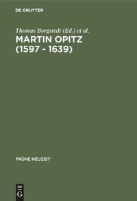 cover of the book Martin Opitz (1597 - 1639): Nachahmungspoetik und Lebenswelt