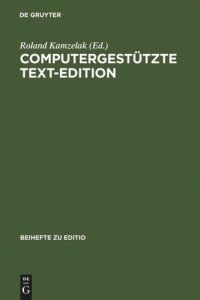 cover of the book Computergestützte Text-Edition