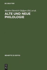 cover of the book Alte und neue Philologie