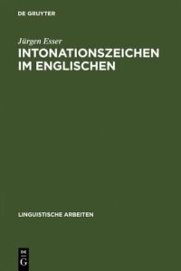 cover of the book Intonationszeichen im Englischen