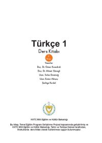 cover of the book Türkçe 1. Ders Kitabı. 2. Kitap