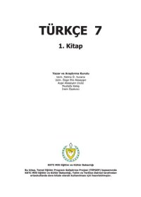 cover of the book Türkçe 7. 1. Kitap