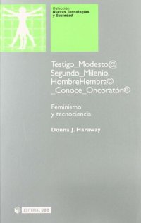 cover of the book Testigo_ModestoSegundo_Milenio.HombreHembra©_Conoce_Oncoratón® Feminismo y tecnociencia