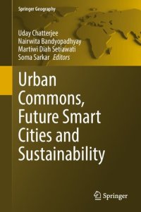 cover of the book Urban Commons, Future Smart Cities and Sustainability