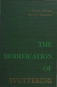 cover of the book The Modification of Stuttering