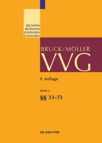 cover of the book VVG: Band 2 §§ 33-73