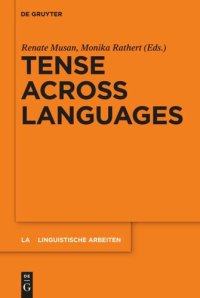 cover of the book Tense across Languages