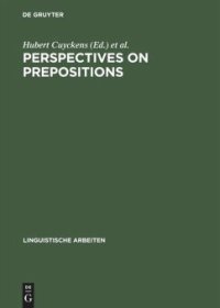 cover of the book Perspectives on Prepositions