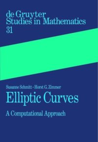 cover of the book Elliptic Curves: A Computational  Approach