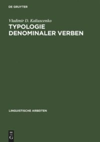 cover of the book Typologie denominaler Verben