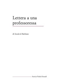 cover of the book Lettera a una professoressa