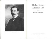 cover of the book Herbert Samuel: A Political Life