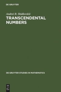 cover of the book Transcendental Numbers