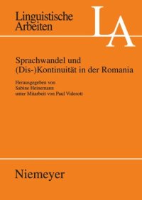 cover of the book Sprachwandel und (Dis-)Kontinuität in der Romania