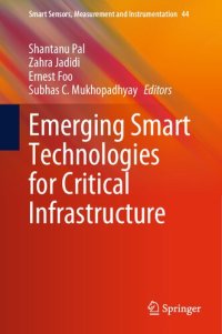 cover of the book Emerging Smart Technologies for Critical Infrastructure