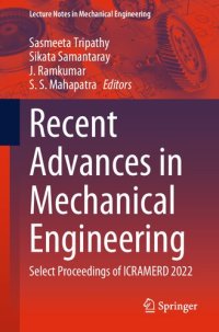 cover of the book Recent Advances in Mechanical Engineering: Select Proceedings of ICRAMERD 2022