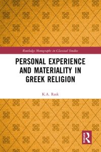 cover of the book Personal Experience and Materiality in Greek Religion