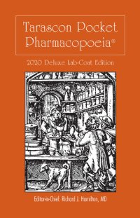 cover of the book Tarascon Pocket Pharmacopoeia 2020 Deluxe Lab-Coat Edition