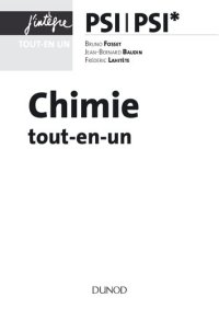 cover of the book Chimie tout-en-un PSI PSI*