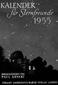 cover of the book Kalender für Sternfreunde 1955