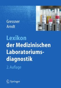 cover of the book Lexikon der Medizinischen Laboratoriumsdiagnostik