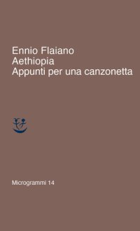 cover of the book Aethiopia. Appunti per una canzonetta