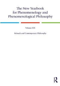 cover of the book Reinach and Contemporary Philosophy