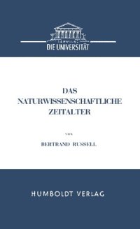 cover of the book Das Naturwissenschaftliche Zeitalter