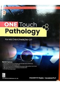 cover of the book ONE Touch Pathology For NEET/NEXT/FMGE/INI-CET