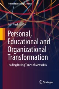 cover of the book Personal, Educational and Organizational Transformation: Leading During Times of Metacrisis