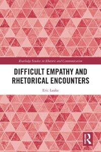 cover of the book Difficult Empathy and Rhetorical Encounters